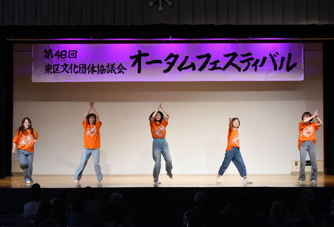 オータムフェスティバル舞台部門の様子
